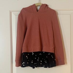 Tucker + Tate Hoodie with Black Heart Detail